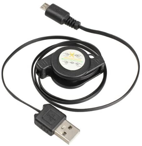 3 Pack of Retractable USB to Micro USB Cable
