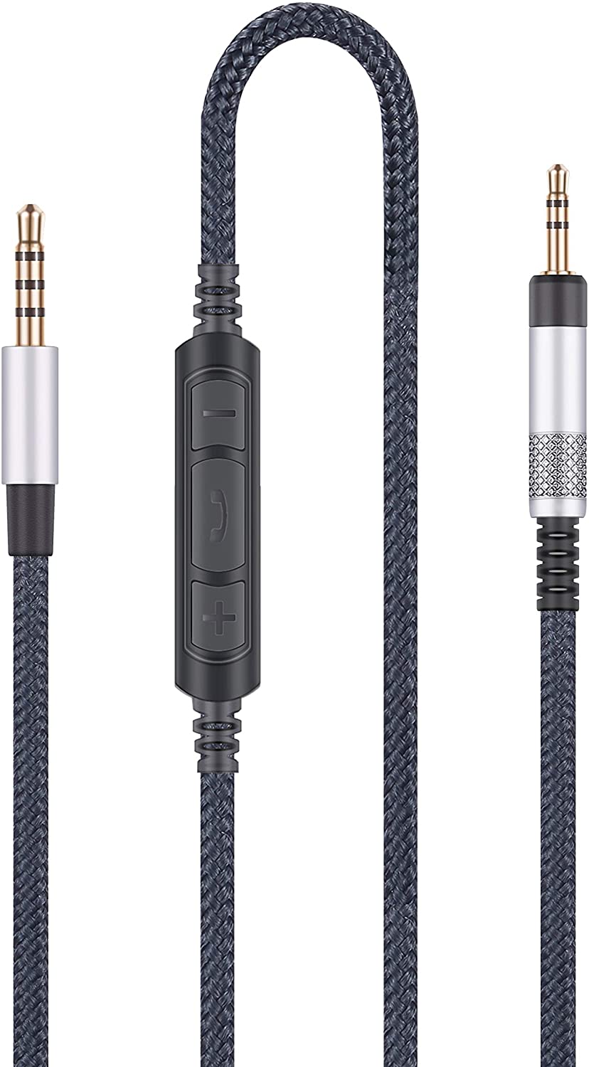 Audio Replacement Cable with in-Line Mic Remote Volume Control